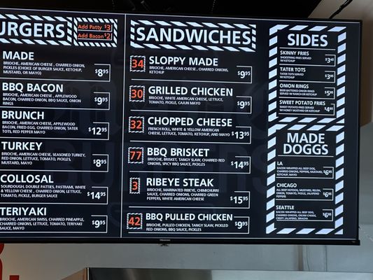 Menu photo 8 Made Burgers Lawndale, CA Menu photo 8 Made Burgers Lawndale, CA