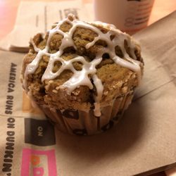 Dunkin' - Pumpkin muffin toasted- the best!!