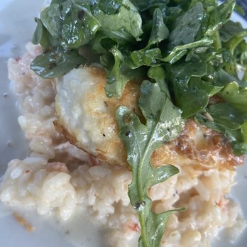 SeaGrass - Herb Encrusted Alaskan Halibut With lobster risotto - Seafood Near Me - Ocean Grove, New Jersey SeaGrass - Herb Encrusted Alaskan Halibut With lobster risotto - Seafood Near Me - Ocean Grove, New Jersey