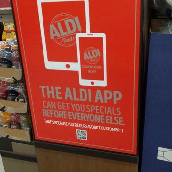 ALDI - An ad for the Aldi App - Grocery Near Me - Vista, California