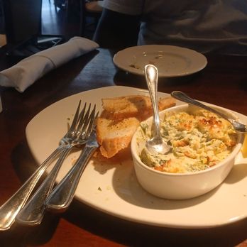 Pappadeaux Seafood Kitchen - Crab an spinch - Seafood Near Me - Beaumont, Texas