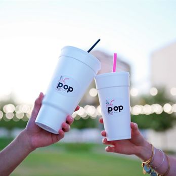 Pop Drinks - two people holding up their cups - Coffee & Tea Near Me - Salt Lake City, Utah Pop Drinks - two people holding up their cups - Coffee & Tea Near Me - Salt Lake City, Utah