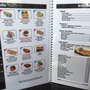 iSushi - Menu5 - Sushi Bars Near Me - Renton, Washington