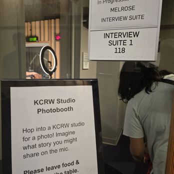 KCRW - KCRW studios: interview suite - Radio Stations Near Me KCRW - KCRW studios: interview suite - Radio Stations Near Me