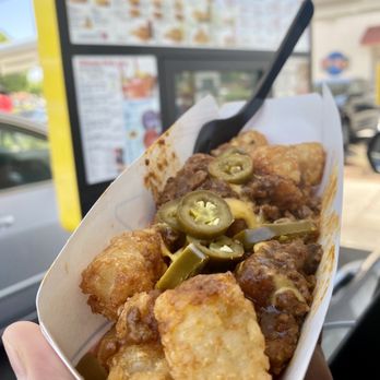 Sonic Drive-In - Chili Cheese Tots w/ jalapeños - Fast Food Near Me - Vacaville, California Sonic Drive-In - Chili Cheese Tots w/ jalapeños - Fast Food Near Me - Vacaville, California