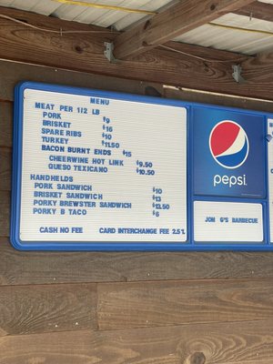 Menu photo 8 Jon G's Barbecue Peachland, NC Menu photo 8 Jon G's Barbecue Peachland, NC