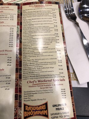 Menu photo 6 Hyderabad House Indianapolis, IN