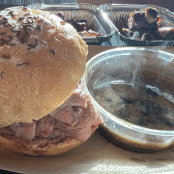 Odd BBQ - Pit Beef Sandwich - New American Near Me - Chantilly, Virginia