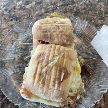 Cafe Atlantique - Bacon egg and cheese - Coffee & Tea Near Me - Milford, Connecticut
