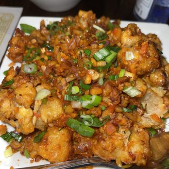 Wok On Fire - Cauliflower Manchurian Dry - Chinese Near Me - Cary, North Carolina