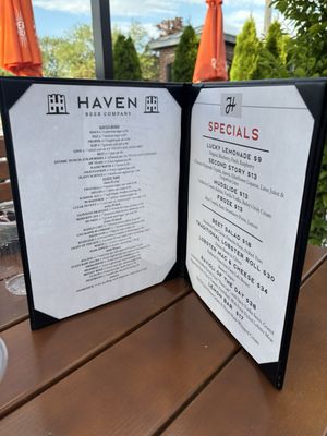 Menu photo 4 Haven Beer Hamden, CT