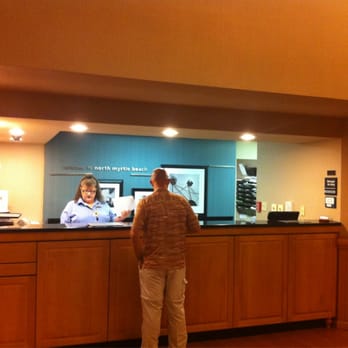 Hampton Inn North Myrtle Beach-Harbourgate - The lobby - Hotels Near Me - North Myrtle Beach, South Carolina