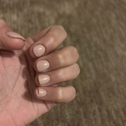 Royal Nails - It happens one day after they did my nail. That is why I am not happy about it.