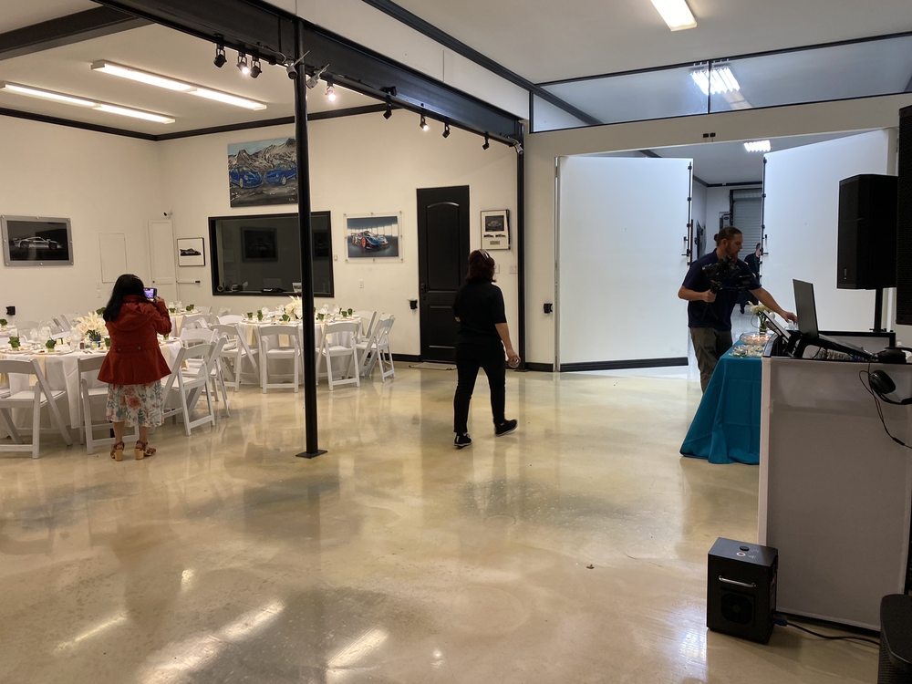 Formula Garage - wedding in Houston, TX