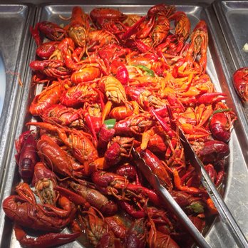 Gold Hibachi Buffet - Crawfish - squeeze the tail and suck the head! - Buffets Near Me - Alhambra, California Gold Hibachi Buffet - Crawfish - squeeze the tail and suck the head! - Buffets Near Me - Alhambra, California