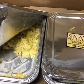 Saati Deli & Catering - Eggs were fluffy and hot upon delivery - Delis Near Me - Latham, New York