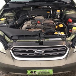 Mainely Motors - Blown timing belt, one month in. I thought cars with "new head gaskets" were supposed to have timing belts done at the same time.