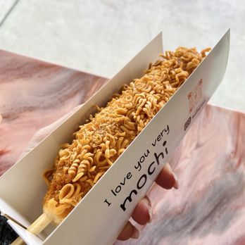 Mochido - Beef K-Dog w/ Ramen - Donuts Near Me - Bakersfield, California Mochido - Beef K-Dog w/ Ramen - Donuts Near Me - Bakersfield, California