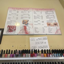 Topnails - Prices