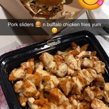D Wings & Ribs - Buffalo Chicken fries s bomb !!! N 3 Pulled Pork Sliders wow !!! So good - Chicken Wings Near Me - National City, California D Wings & Ribs - Buffalo Chicken fries s bomb !!! N 3 Pulled Pork Sliders wow !!! So good - Chicken Wings Near Me - National City, California