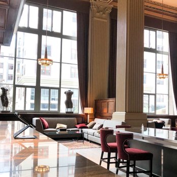 The Citizens Trust - the lobby of a hotel - Cocktail Bars Near Me - Columbus, Ohio
