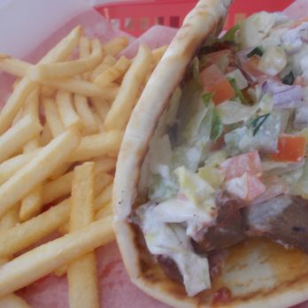 gyro combo w/drink $12ish