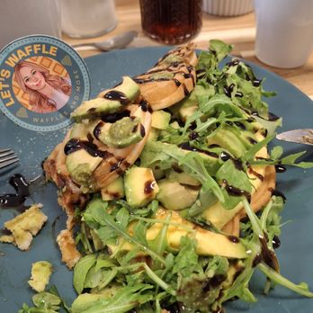 Let’s Waffle - Here is the Avocado Love Waffle,
with no tomatoes but I added egg!
Yum... - Breakfast & Brunch Near Me - Cape Coral, Florida Let’s Waffle - Here is the Avocado Love Waffle,
with no tomatoes but I added egg!
Yum... - Breakfast & Brunch Near Me - Cape Coral, Florida