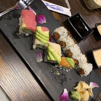 Toki - Rainbow roll and Spicy Tuna Roll - Sushi Bars Near Me - Lebanon, Ohio