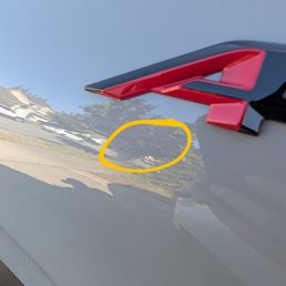 Lint or something underneath. This was fixed. Lint or something underneath. This was fixed.