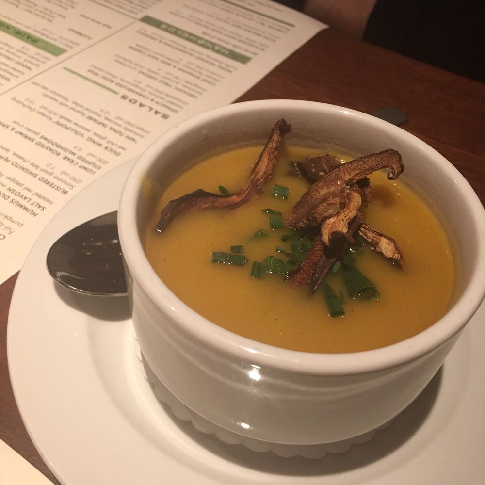 Seasons 52 - Butternut squash soup - New American Near Me - Columbia, Maryland Seasons 52 - Butternut squash soup - New American Near Me - Columbia, Maryland