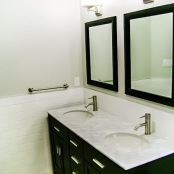 Bath Boys - two sinks and mirrors in a bathroom - General Contractors Near Me Bath Boys - two sinks and mirrors in a bathroom - General Contractors Near Me