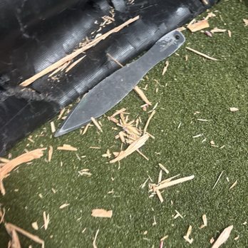 Brainy Actz Escape Rooms - Open knife on floor - Escape Games Near Me - Reno, Nevada Brainy Actz Escape Rooms - Open knife on floor - Escape Games Near Me - Reno, Nevada