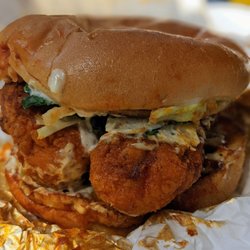 Comet Chicken - Nashville hot chicken sandwich