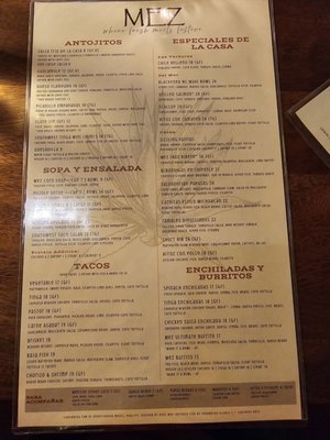 Menu photo 1 MEZ Contemporary Mexican Durham, NC Menu photo 1 MEZ Contemporary Mexican Durham, NC