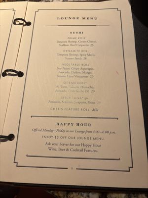 Menu photo 1 Ocean Prime Washington, DC, DC Menu photo 1 Ocean Prime Washington, DC, DC