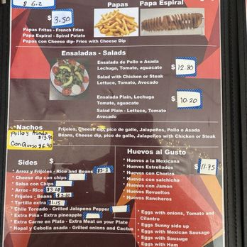 Casa del Taco - Menu - Tacos Near Me - Marietta, Georgia Casa del Taco - Menu - Tacos Near Me - Marietta, Georgia