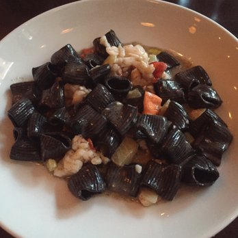 Union - Squid ink bombolotti. Get some bread on the side to soak up the delicious sauce! - Italian Near Me - Pasadena, California