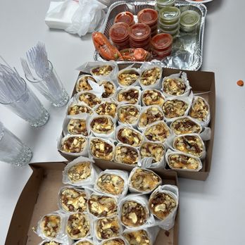 California Burritos - Mini Bacon, Egg, Cheese and Potato - Mexican Near Me - San Diego, California