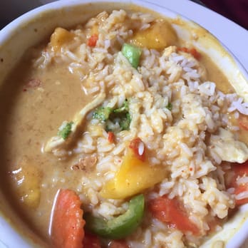 Rama Thai - This was my husbands Mango Curry! Yummy with a little heat! - Thai Near Me - Springfield, Missouri Rama Thai - This was my husbands Mango Curry! Yummy with a little heat! - Thai Near Me - Springfield, Missouri