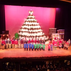 Chattanooga Boys Choir - All of the performers on stage.
