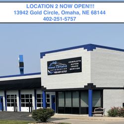 West Omaha Auto Service - Front of Gold Circle location