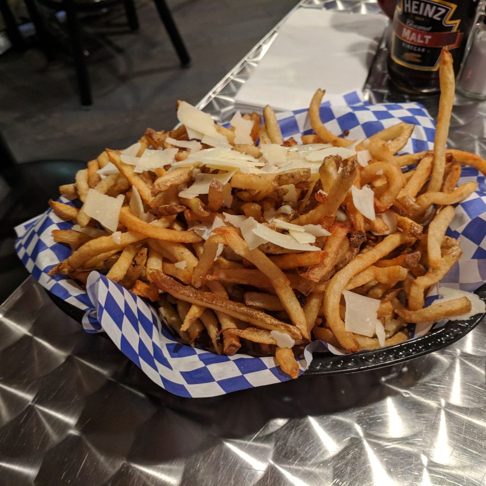 Arcadia Pizza - Parmesan truffle fries - small (plenty for 3 people) - Pizza Near Me - West Greenwich, Rhode Island