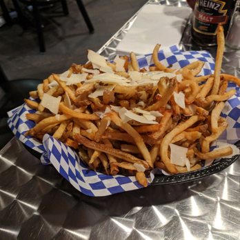 Arcadia Pizza - Parmesan truffle fries - small (plenty for 3 people) - Pizza Near Me - West Greenwich, Rhode Island Arcadia Pizza - Parmesan truffle fries - small (plenty for 3 people) - Pizza Near Me - West Greenwich, Rhode Island