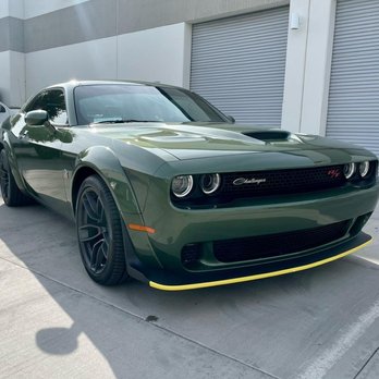 Complex Ink - Dodge Challenger complete front end protection - Signmaking Near Me - Moorpark, California