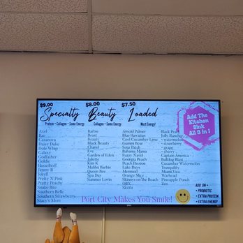 Port City Nutrition - Tea menu - Juice Bars & Smoothies Near Me - Brunswick, Georgia Port City Nutrition - Tea menu - Juice Bars & Smoothies Near Me - Brunswick, Georgia