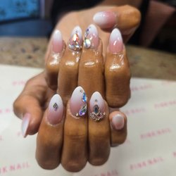 Pink Nails by Sarah