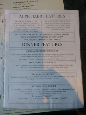 Menu photo 7 Anthracite Cafe Wilkes Barre, PA