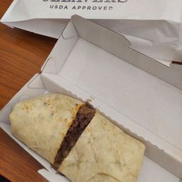 Cheesesteak in a wrap??  Yes, please.  And, it's packed!