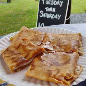 Cafe Crepe - Ham crepe...yummy! - Food Trucks Near Me - Greenville, Maine Cafe Crepe - Ham crepe...yummy! - Food Trucks Near Me - Greenville, Maine