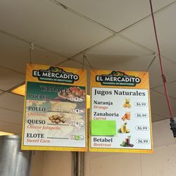 El Mercadito de Brentwood - Menú